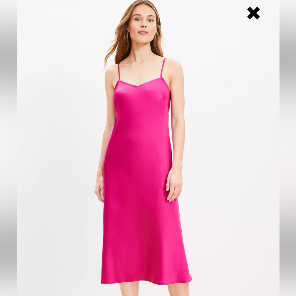 Pink Loft maxi dress New